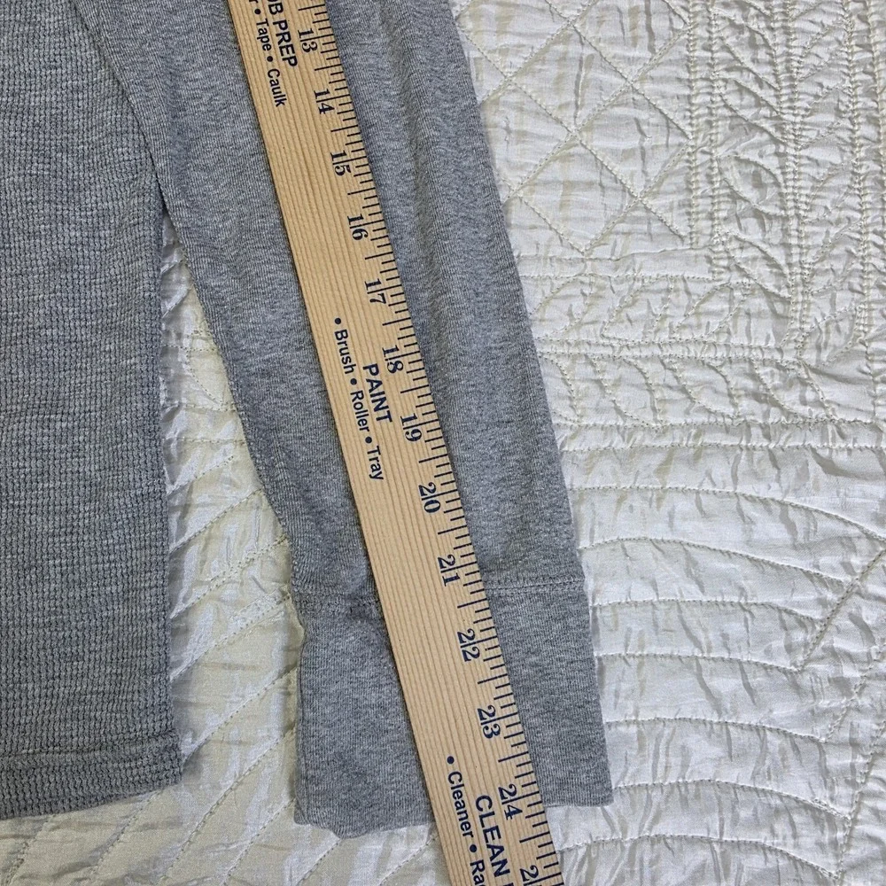 Polo Ralph Lauren Men's Large Gray‎ Light Thermal Body Jersey Knit Sleeve Shirt